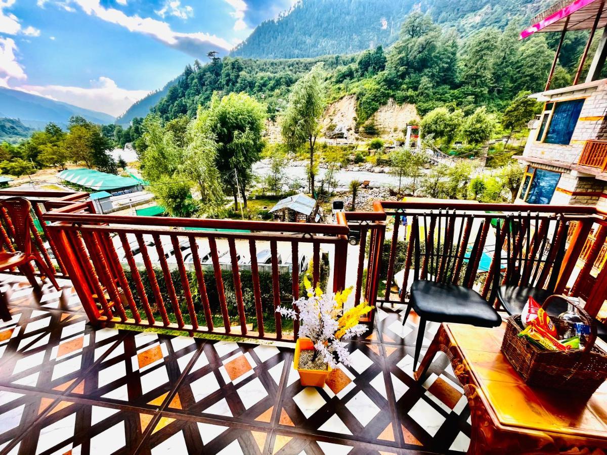Hotel Himalayan River- Riverside Hotel Манали Экстерьер фото